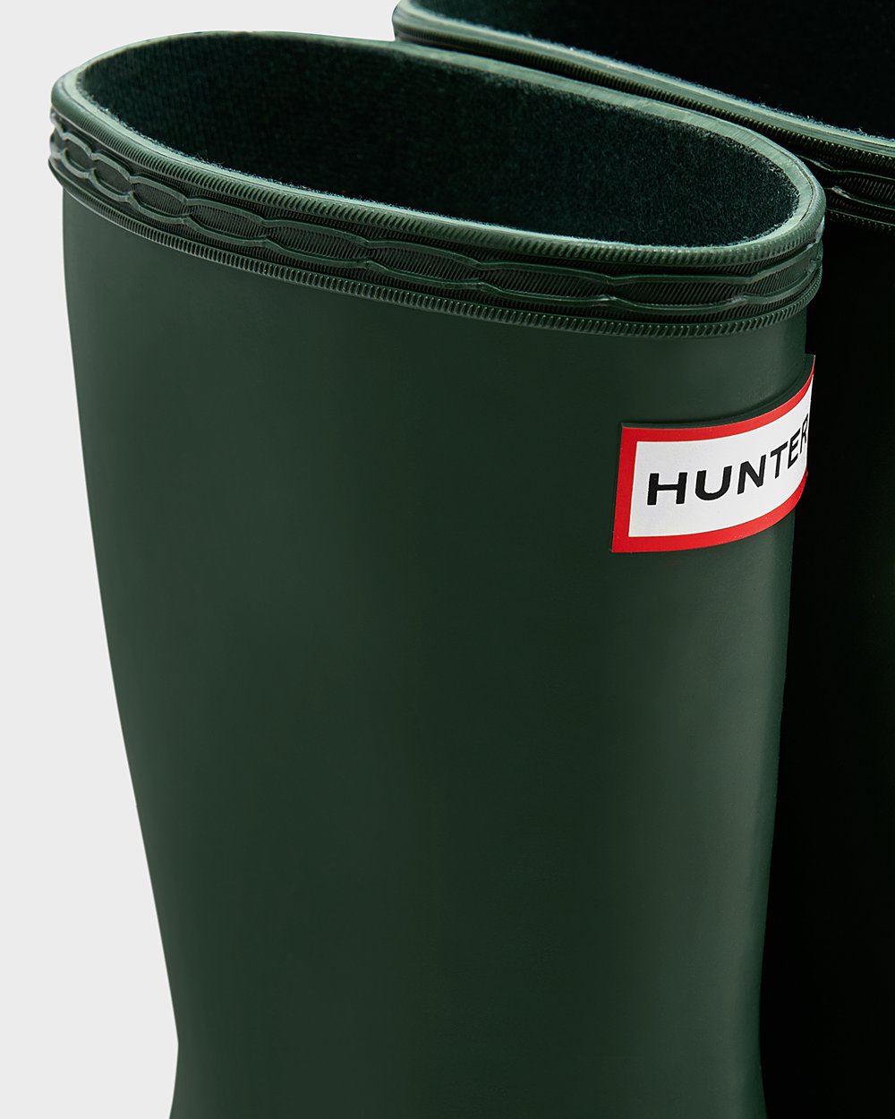 Botas de Lluvia Hunter Niños - Original First Classic - Verdes - VUKDIOS-04